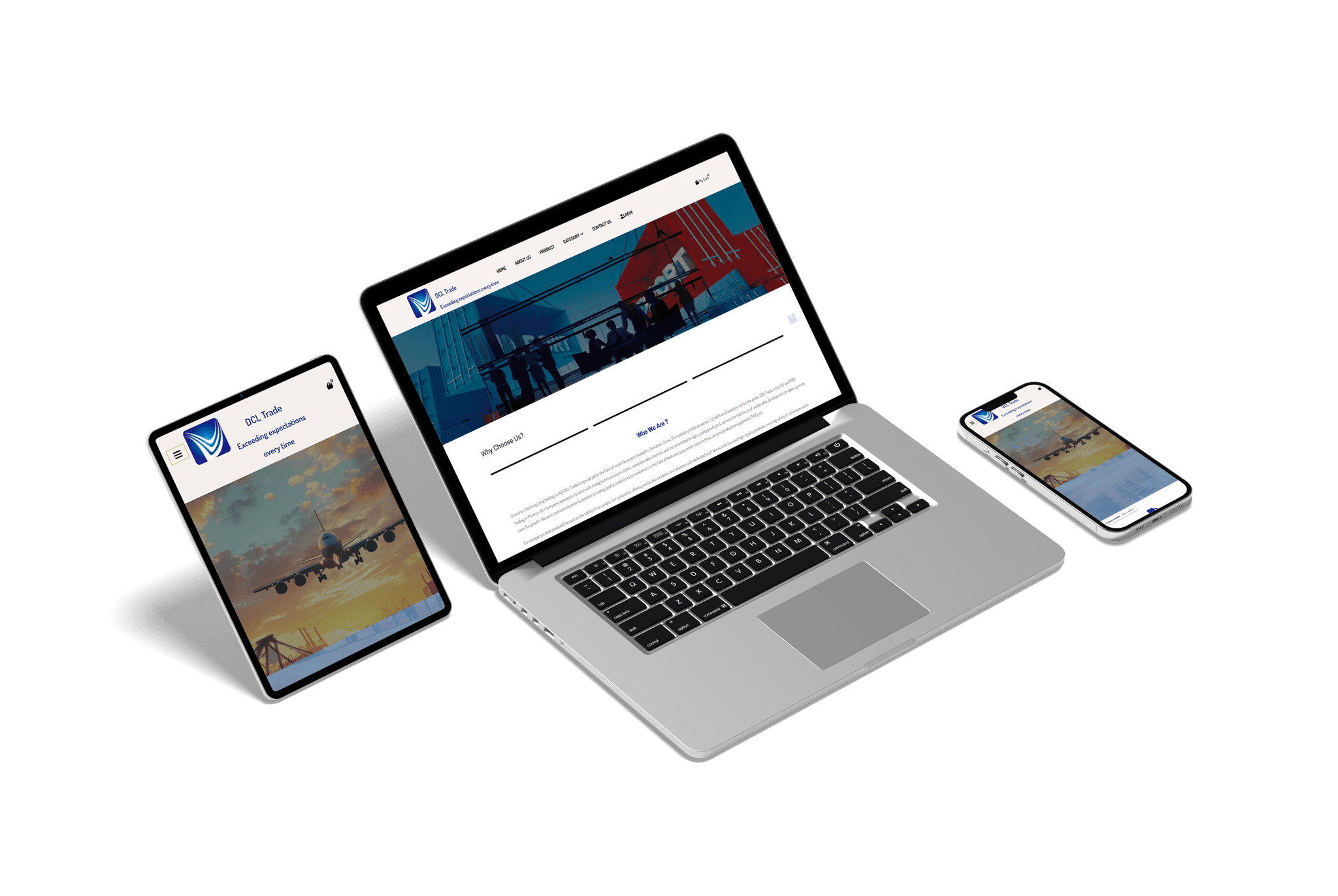 Softex Website slide