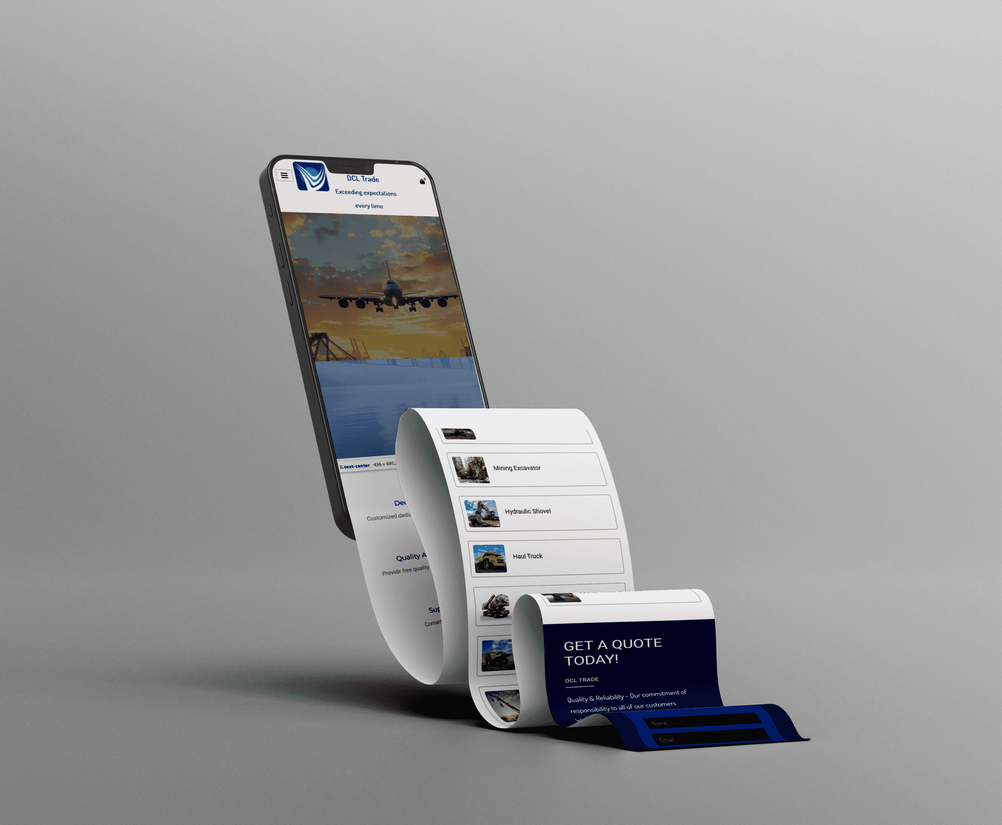 Softex Website slide