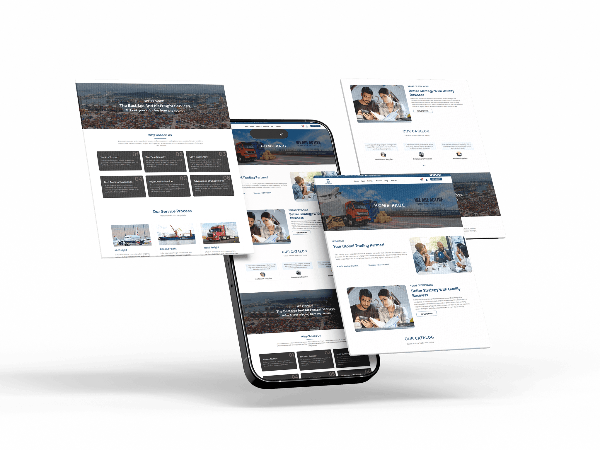 Softex Website slide