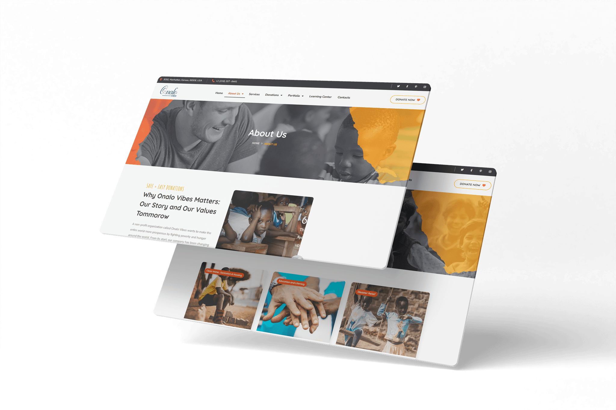 Softex Website slide