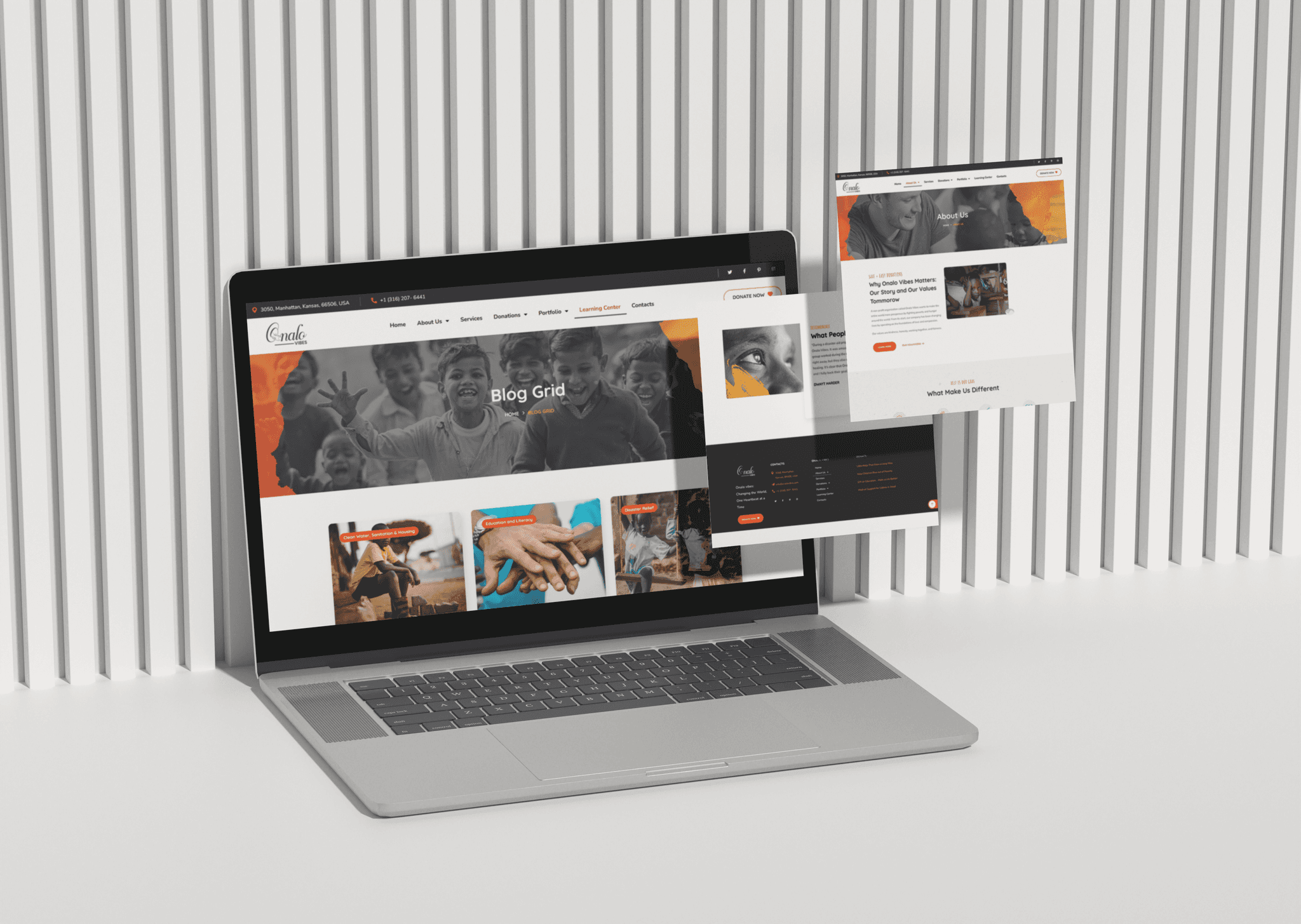 Softex Website slide