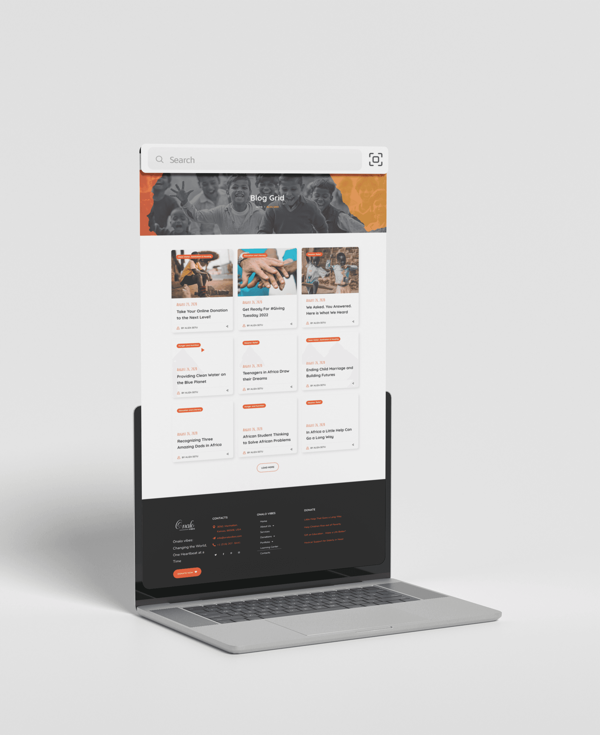 Softex Website slide