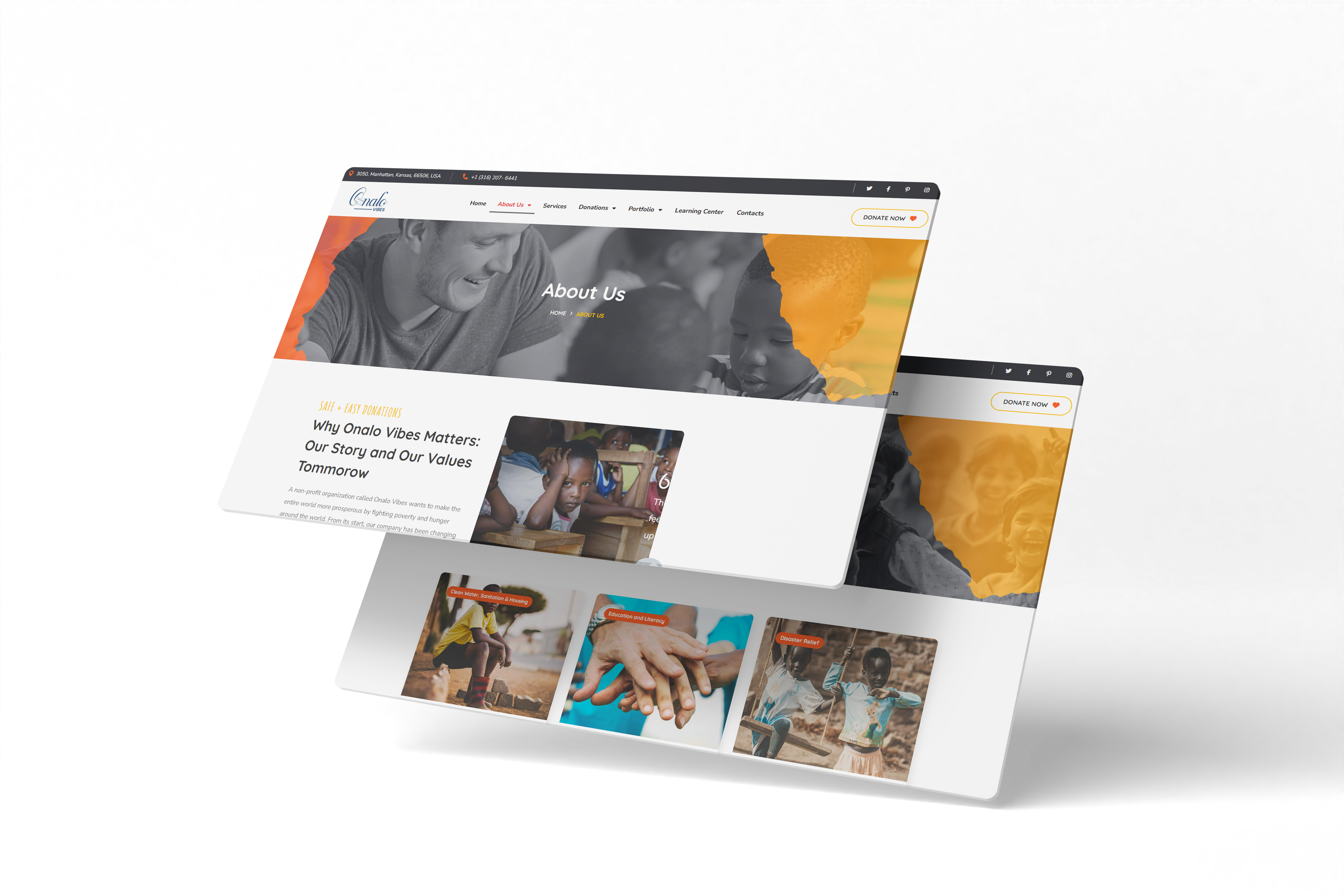 Softex Website slide