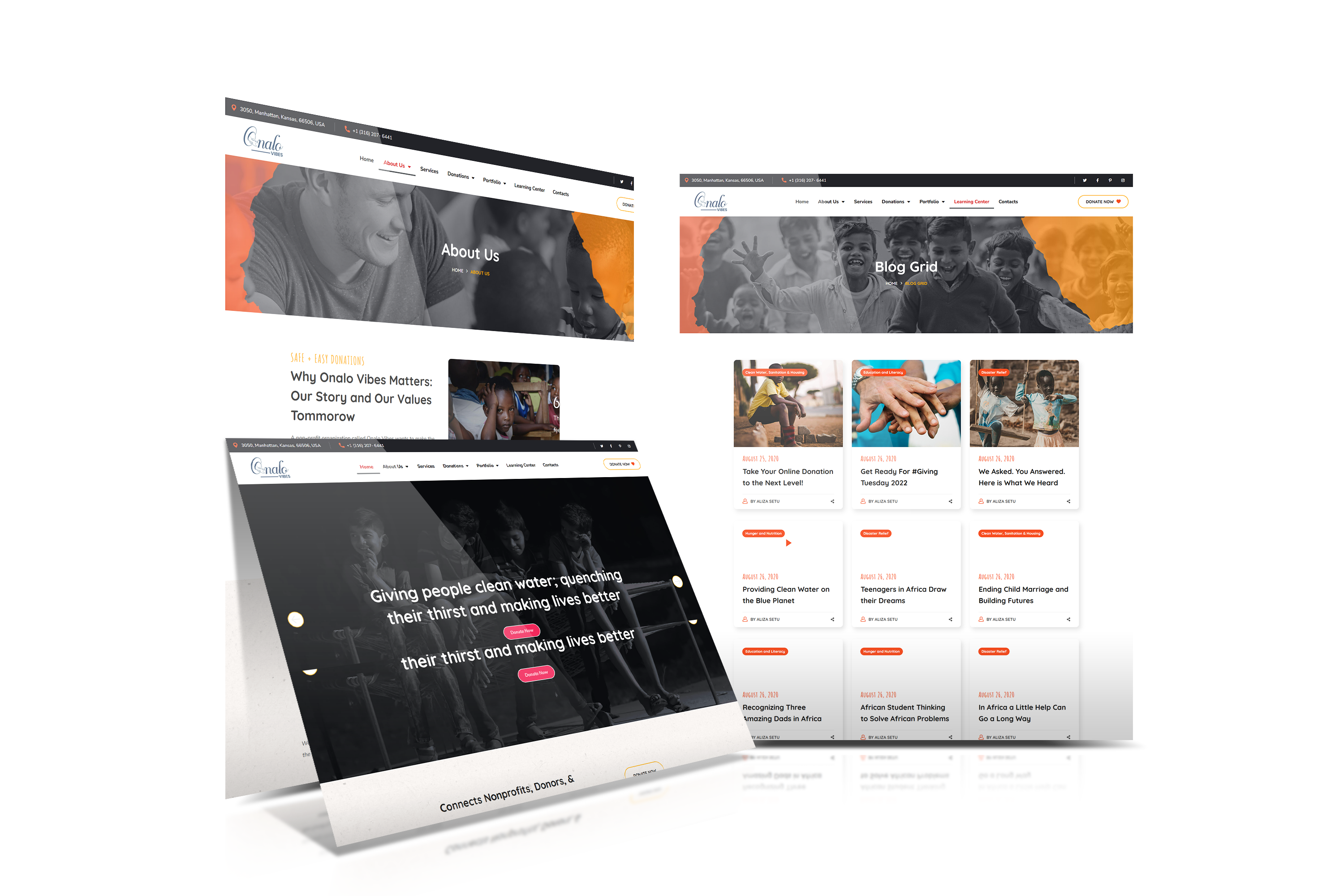 Softex Website slide